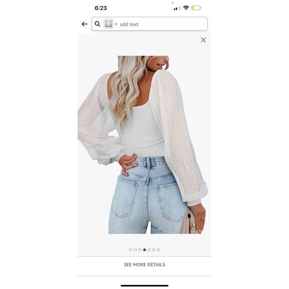 Pink M Style mesh polka dot long sleeve bodysuit womens XXL coquette ethereal - Picture 3 of 8